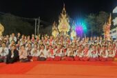 มืดฟ้ามัวดิน แห่ไหว้ครูบูชาองค์มหาเทวพรหม (ปู่ขาว) พ่อขุนสีร่มเย็นเป็นสุข ภูผาม่าน ขอนแก่น