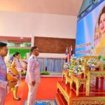 “พระธรรมดิลก” ประธานฝ่ายสงฆ์ ร่วมพิธีเฉลิมพระเกียรติ วันแม่แห่งชาติ กับทต.พระลับขอนแก่น
